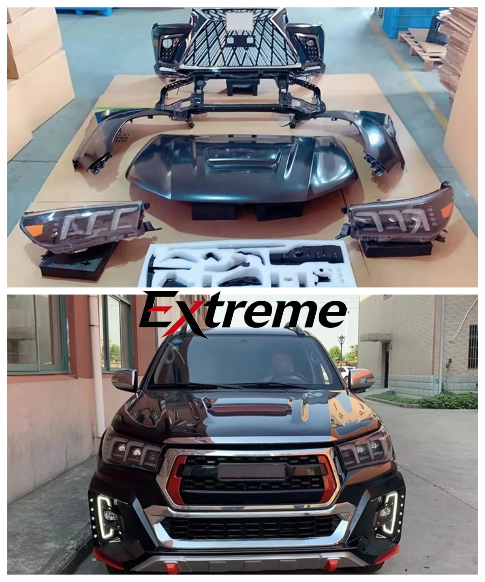 

Bodykit Body Kit for Toyota Hilux 2008 Upgrade to 2016 Kits Upgrade