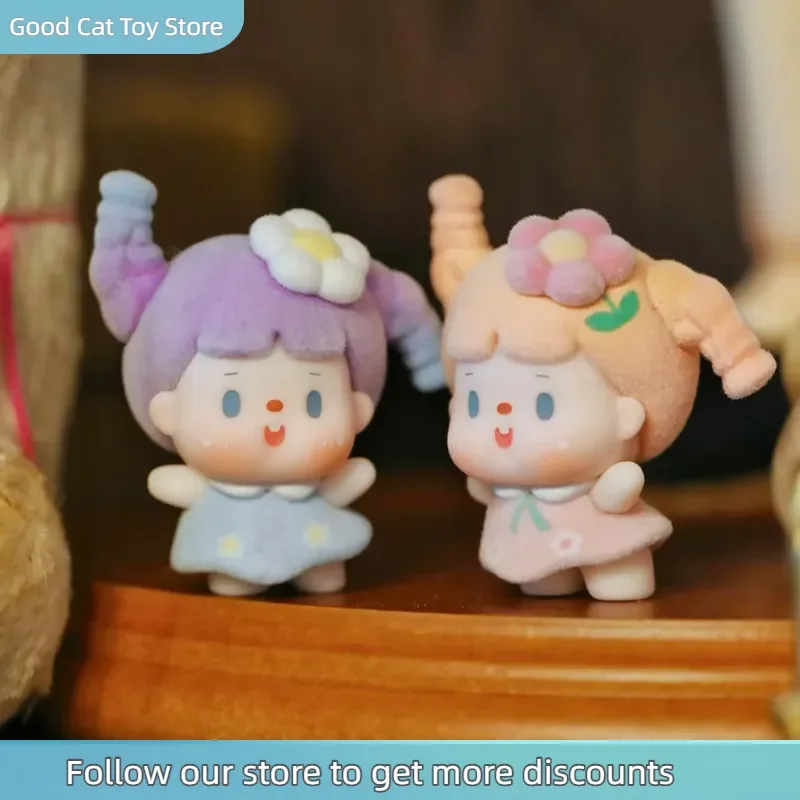 

In Stock Mini Figure Siwai Mystery Box Cute Ponytail Kawaii Blind Bag Collectible Vinyl Toy Desk Decor Birthday Gift For Fans