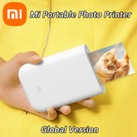 Global Version Original Xiaomi Mini Photo Printer ZINK Inkless Technology Multifuncion AR Video Printing Bluetooth 5.0 Portable
