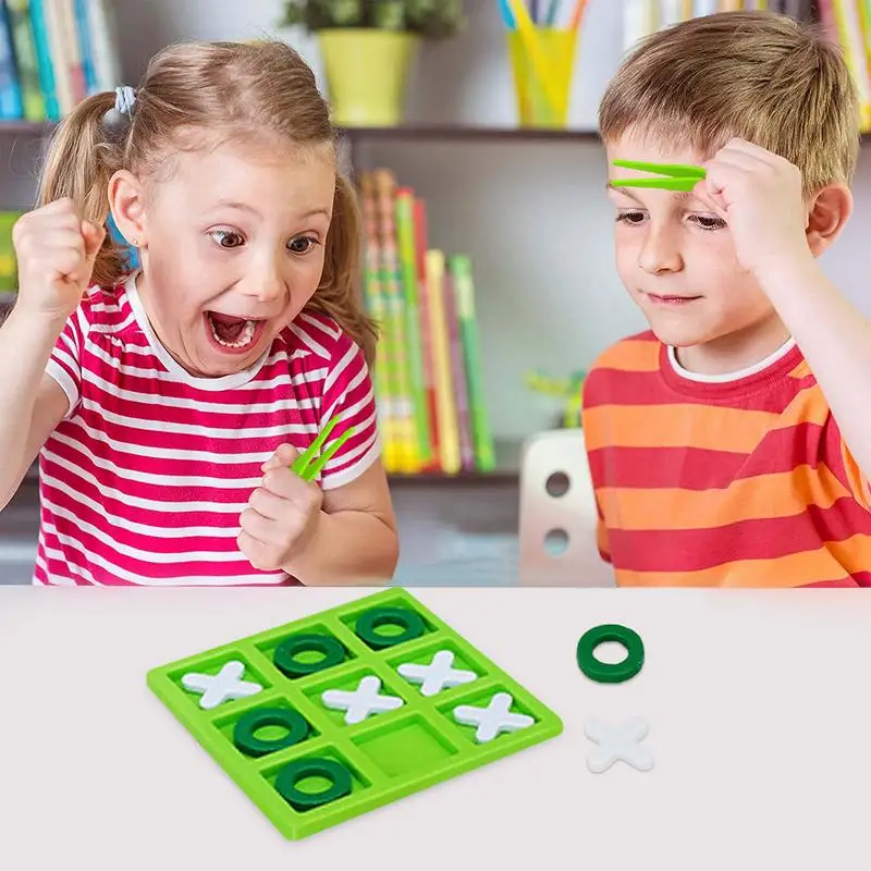 XO Board Games Interactive Educational Desktop Board Game Engaging Family Games For Travel & Parties Game Night Adults & Kids