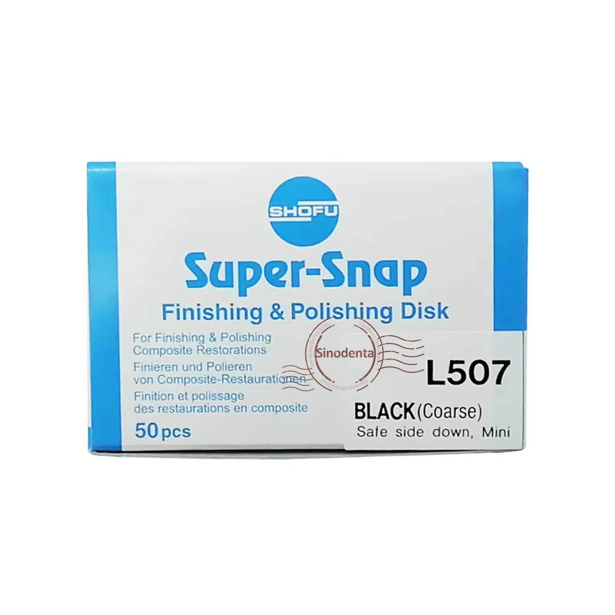 Dental SF Super-Snap Rainbow Technique Kit Polishing Finishing Disk System for Finishing and Polishing Composite Restorations