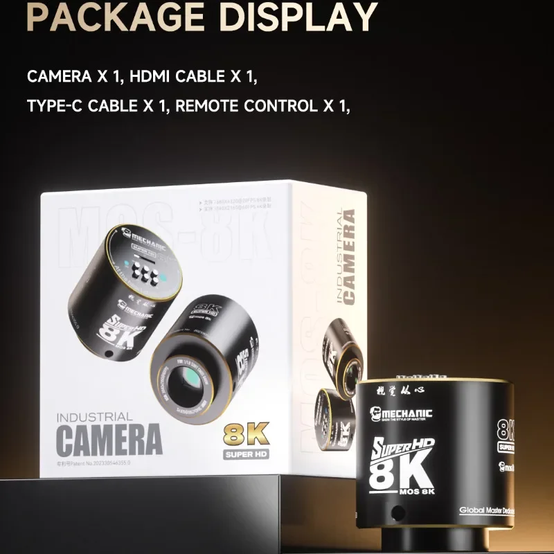MECCANICO MOS-8K Microscopio HD Macchina Fotografica Industriale 41MP HDMI USB Doppia Interfaccia per la Riparazione Del Telefono Mobile PCB Chip Strumenti di Saldatura