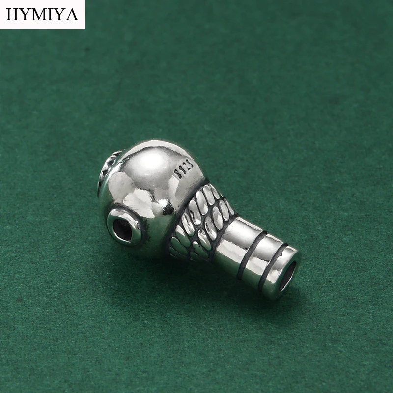 

100% серебро 925, тибетские бусины Гуру Малы, буддийская молитва, трехсторонние бусины, фурнитура Мала