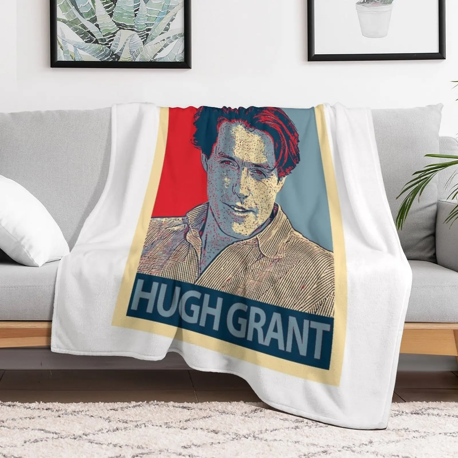 Hugh Grant Throw Blanket Travel Decorative Beds Blankets