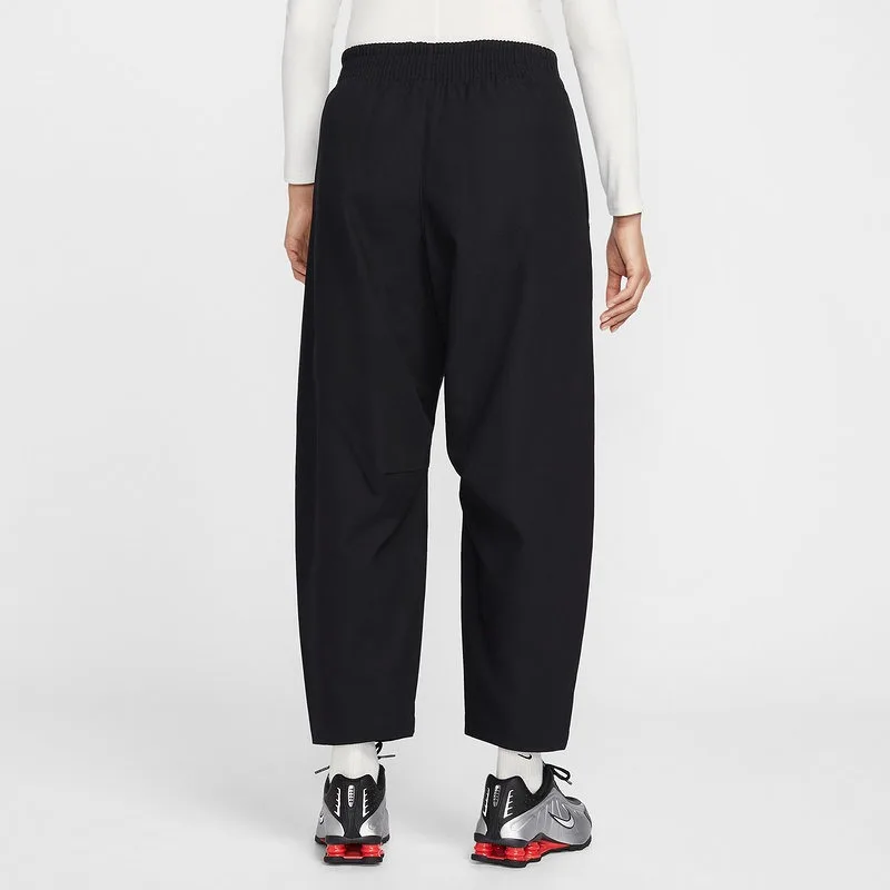 NIKE Women's Pants 2026 Spring Embroidery Small Standard Overalls Straight Pants Wide Leg Pants IQ3824-010