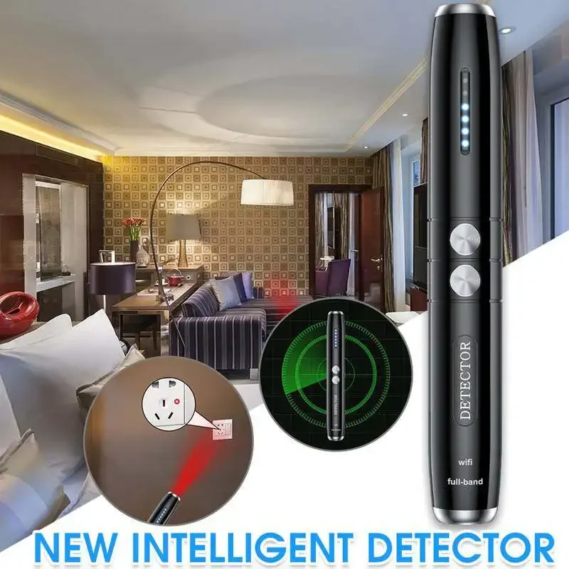 Car GPS Tracker Finder Wifi Camera Mini Bug Detector Anti SPY Gadgets Wiretap Hidden Infrared Pinhole Cam/GSM/GPS Locator Detect