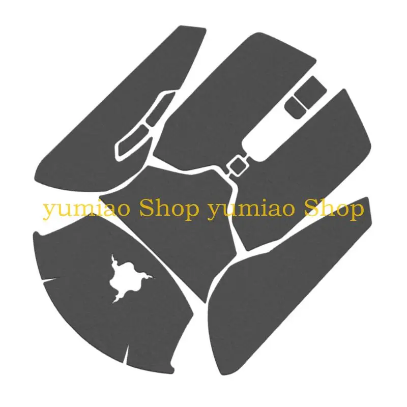 587B Sweat Proof Mouse Grip Stickers Increase Accuracy Mouse Sticker Decals 1Sheet