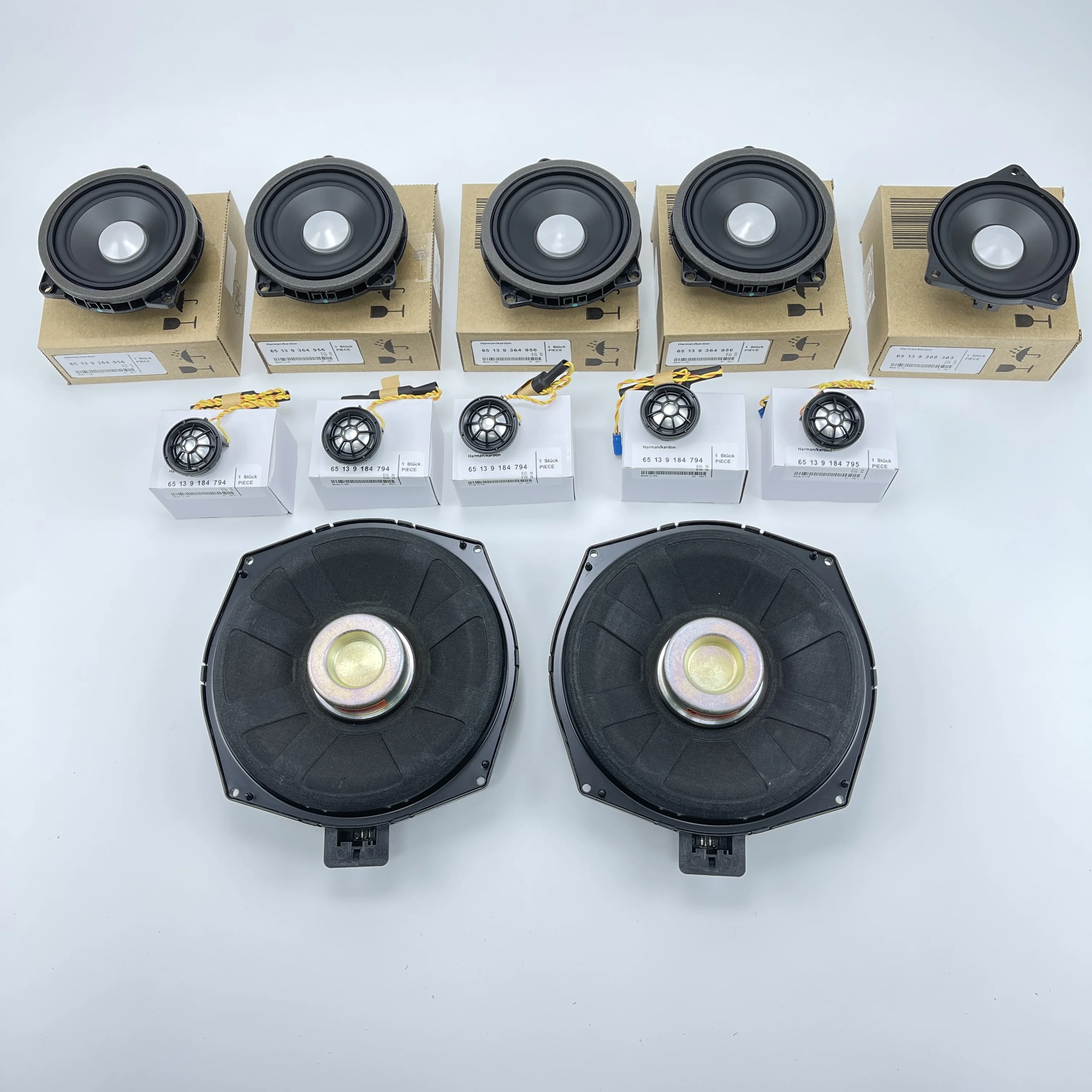 Car Audio System for BMW E60 E70 E83 E90 E92 F10 F20 F30 F32 F34 G20 G30 Tweeter Midrange Subwoofer Speaker Horn Music Modify