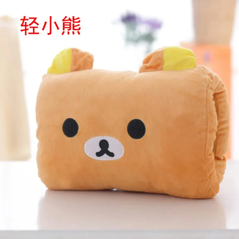 New Cartoon Animals Soft Pillow Hand Hold Warm Kids Cute Gift Winter Cartoon Plush Toys Hand Warmer Plush Children's Day Gifts