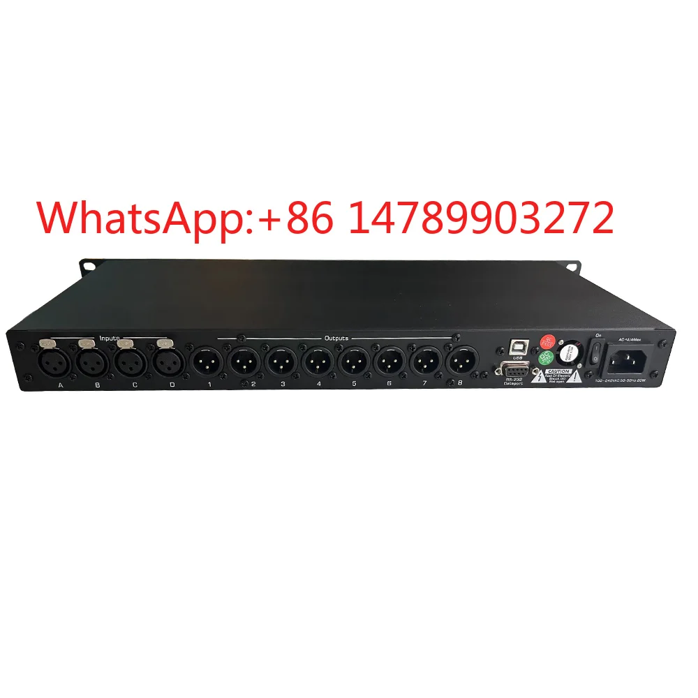 Protea 4.8SP 4In8Out Digital Speaker Management DSP Audio Processor for Stage Live Sound Show