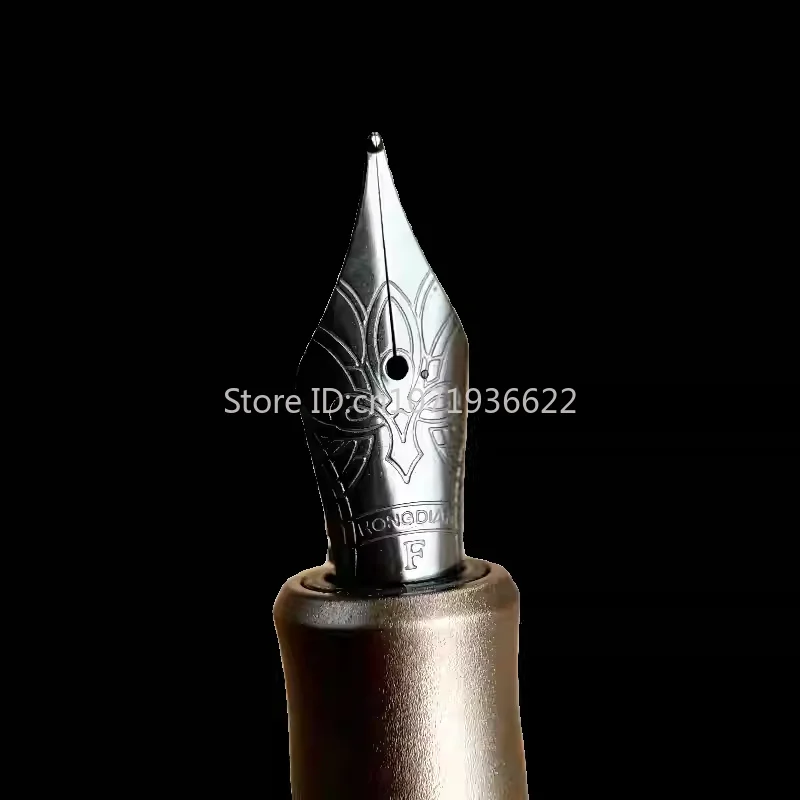Hongdian M2 Black Forest Mini Metaverse Sports Pocket Metal Fountain Pen NO.5 Blade F/M Nib School Office Supplies Writing Gift