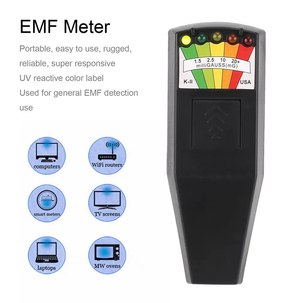 Household nuclear radiation detector Electromagnetic ionizing radiation radiation high-frequency tester K2 EMF