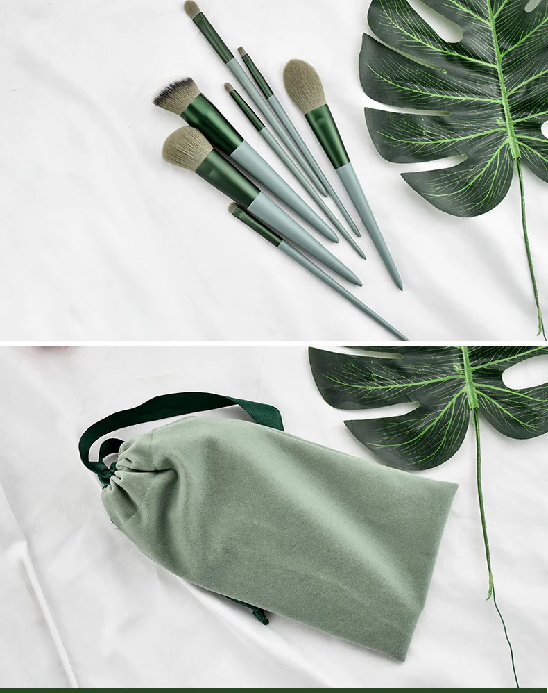 13 SZT. kolorowy zestaw pędzli do makijażu cień do powiek podkład damski pędzel do makijażu cień do powiek róż uroda miękki zestaw do makijażu Kawaii