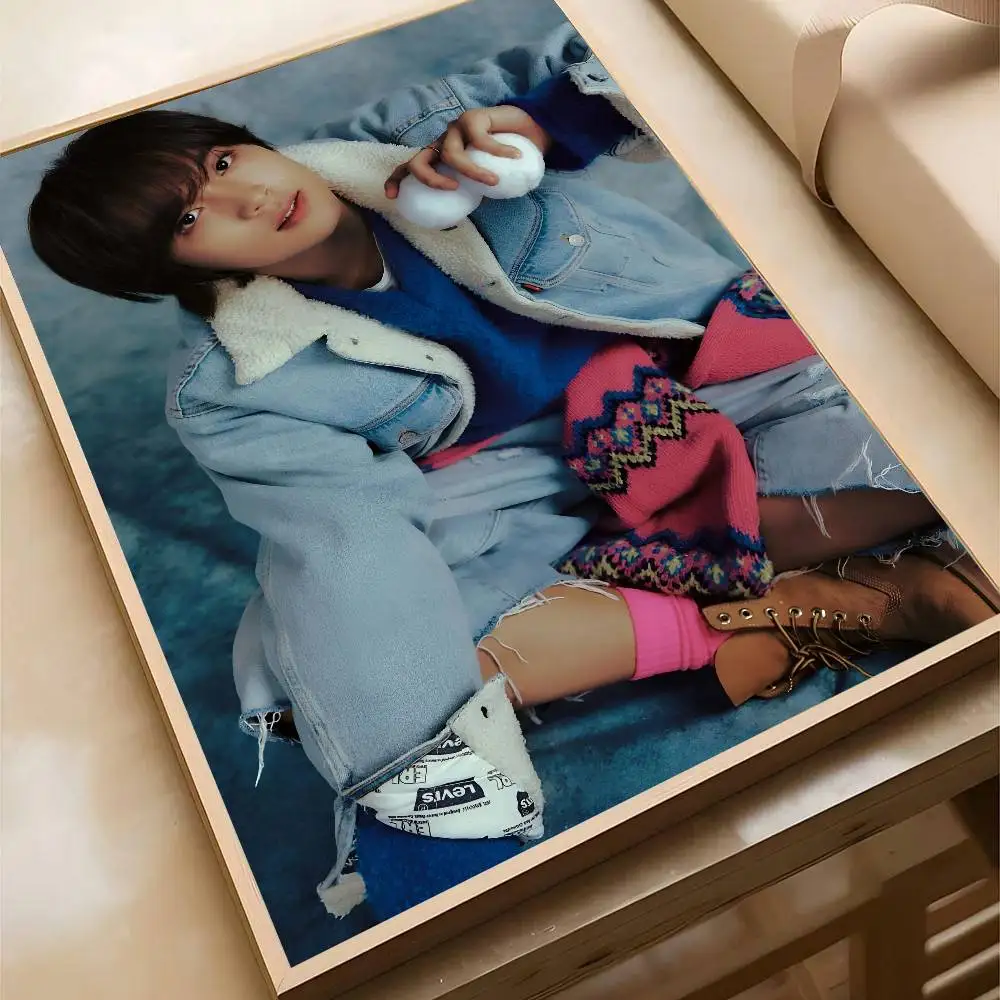 Doyoung Kpop NCT     Poster Print For Bedroom Living Room Home Decor Cartoon Movie Canvas Painting Wall Art HD Picture Mural - view 6