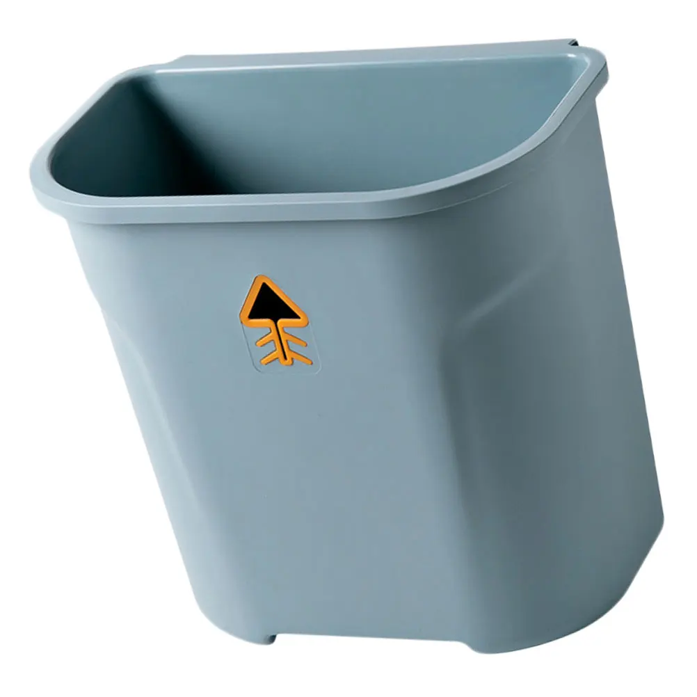

Wall Mounted Trash Can Waste Bin Plastic Garbage Container for Kitchen Bathroom Living Room Study Bedroom Vanities for Wrappers