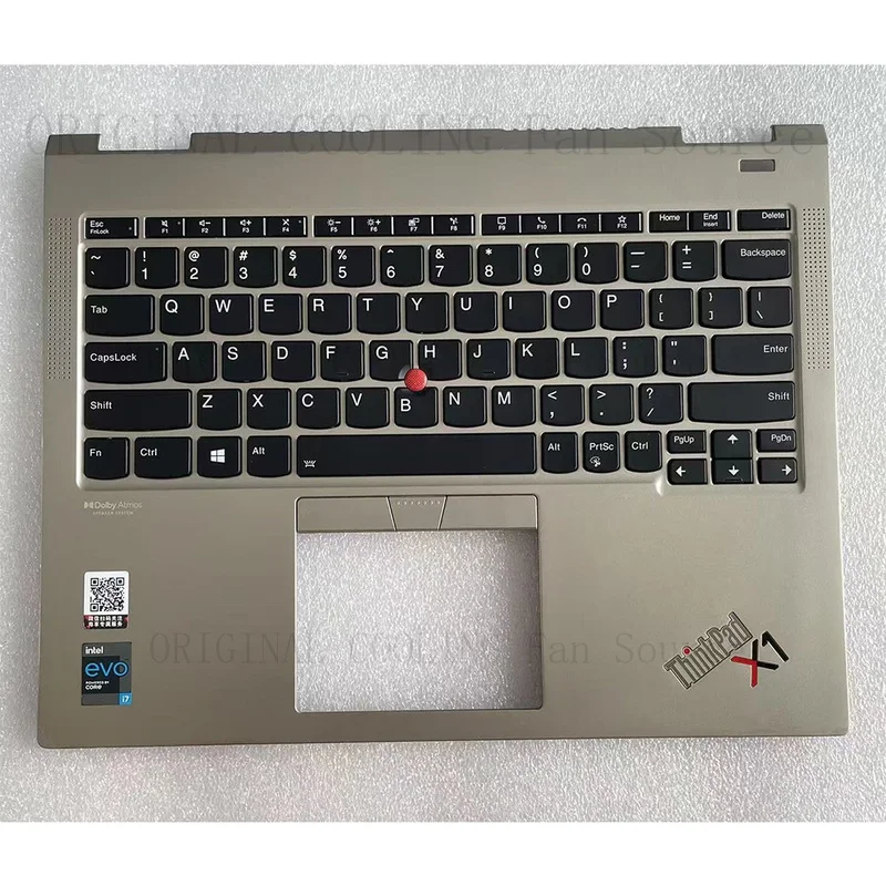 R+  For Lenovo ThinkPad X1 Titanium X1 Ti G1 Palmrest Shell With Keyboard 4G Version