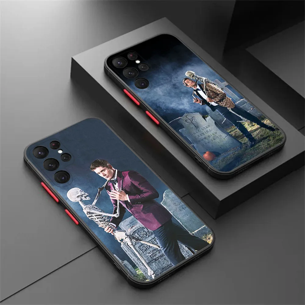 Phone Case For Samsung S21 Plus S24 S23 S22 S20 Ultra A53 A54 A71 A72 A73 A34 51 Supernatural We Are Home Translucent Back Cover