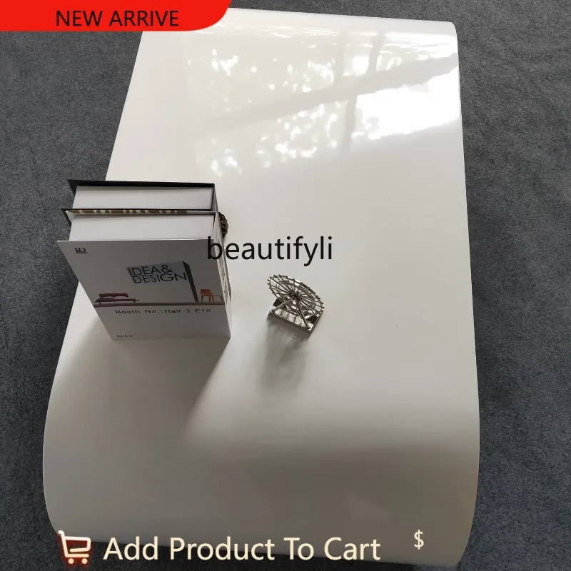 

Simple modern lacquered coffee table, decorative table, personalized coffee table, tea cabinet, European pastoral G1218