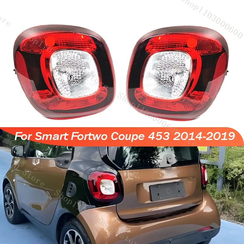 

Для Smart Fortwo Coupe 453 2014 2015 2016 2017 2018 2019 задний фонарь Предупреждающая фара Задний фонарь A 4539063100 A 4539063200