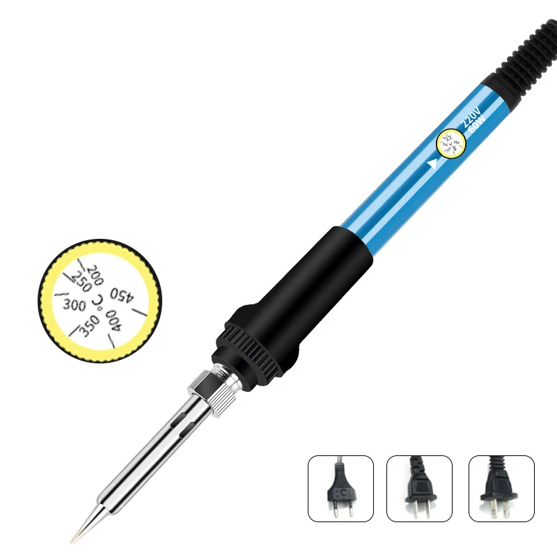 220V EU/ Plug 908 Adjustable Temperature Solder iron With qualityElectric Soldering iron 60W 110V/US Plug