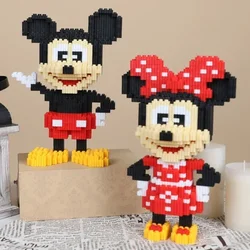 Disney 1500pcs Mickey Mouse Blocks Toy Small Particle Mini Diamond Puzzle Building Blocks Toy for Children As A Gift for Adults