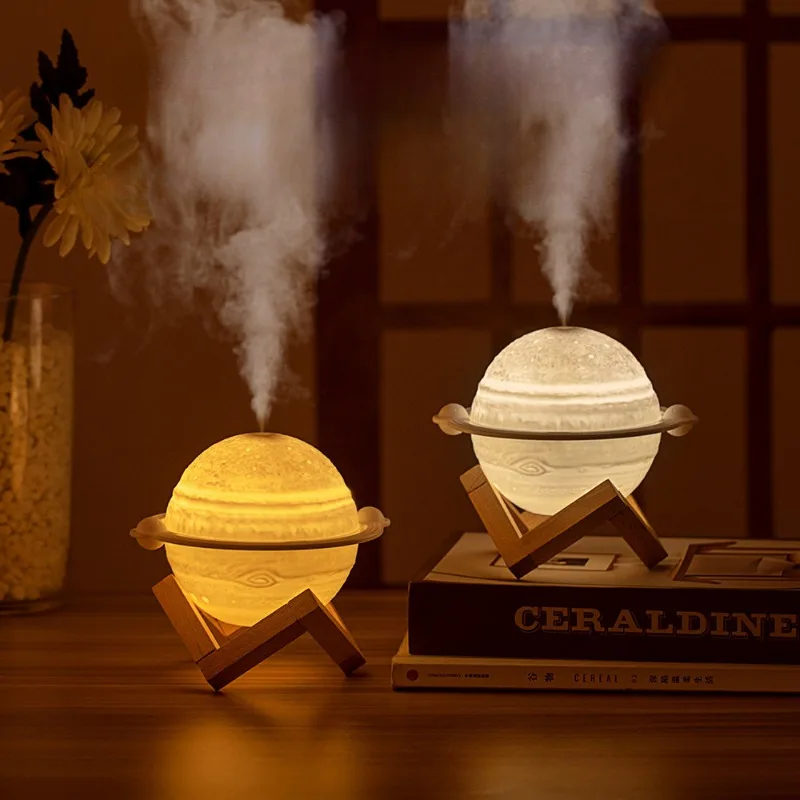 

Humidifier Mini Warm lighting Night Light Air Aroma Diffuser Moisturize Skin Relieve Fatigues for Friends Family Gifts