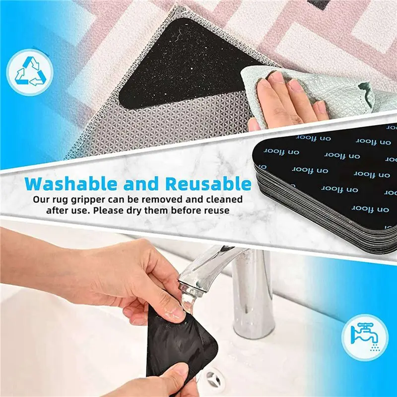 KYCOR-32X Carpet Non-Slip Underlay,Washable, Reusable, Non-Slip Carpet Underlay For Hardwood Floors, Carpets And Mats