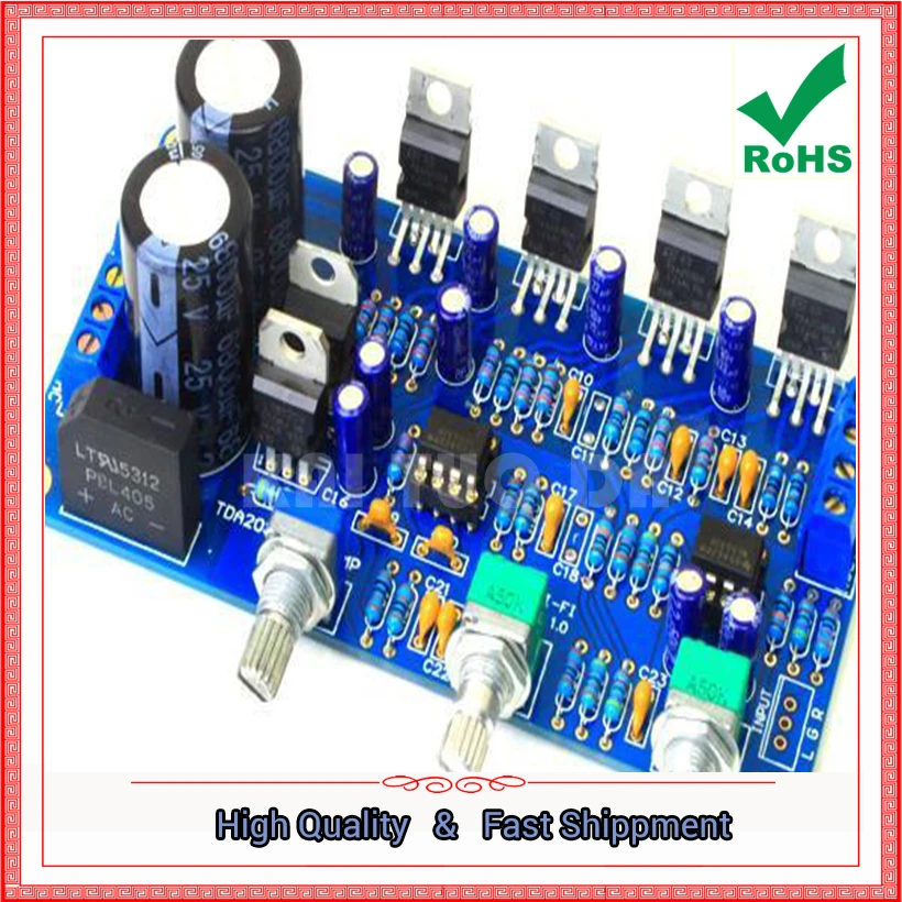 

TDA2030A 2.1 Amplifier Module Subwoofer Finished Board (D2A1)
