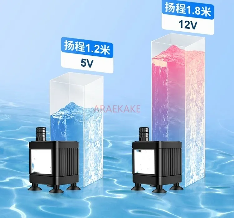 

USB аквариум небольшой водяной насос фильтр циркуляции воды водяной насос ультра тихий маленький мини погружной насос
