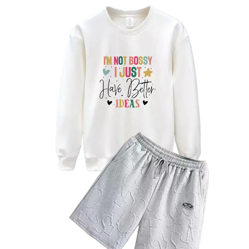 

2025 Bold printed color English letters suits Casual Men's Tracksuit Set Spring And Autumn Daily Wear Comfortable Stylish Outfit
