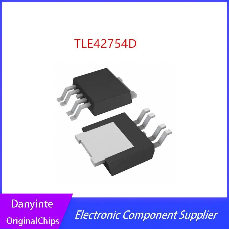 NEW 10PCS/LOT TLE42754D 42754D TO252-5  450mA -42-45 V