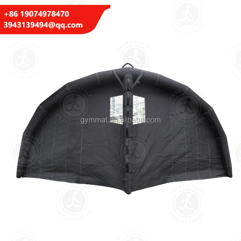 

EJIA Hot Selling Custom Colors 3m/4m/5m/6m Handheld Surfing Wing Foil Inflatable Sail Kite For Wavefun Water Sport