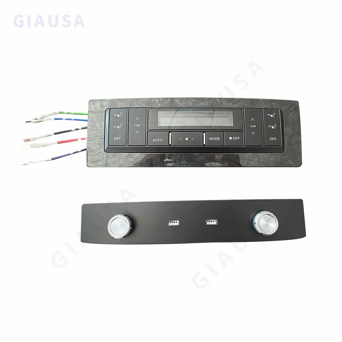 Rear Zone AC Board For Toyota Land Cruiser LC200 2016-2021 Auto Stereo Car GPS Navigation Multimedia Player Radio Headunit