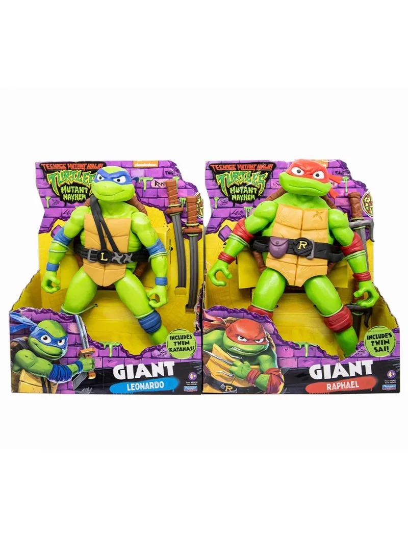 Teenage Mutant Ninja Turtles Mutant Myhem Giant Ninja Action Figure Model Toys Collection Ornaments Children Birthday Gifts