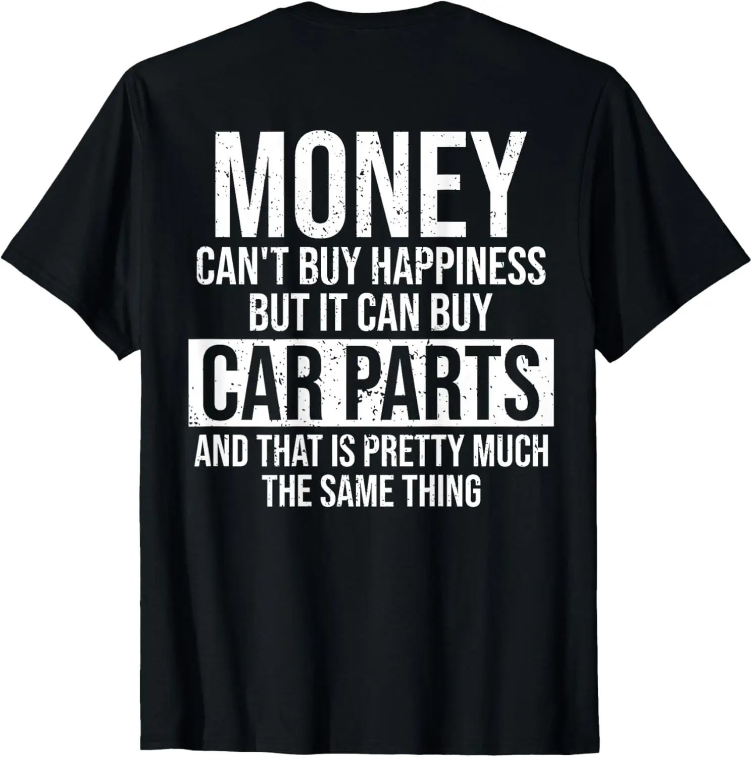 

Can Buy Car Parts Funny Car Guy Mechanic Garage Gift T-Shirt