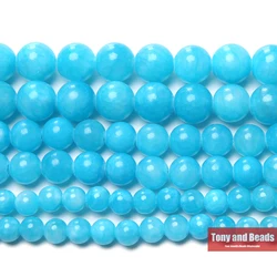 New Arrival Lake Blue Persian Jade Loose Beads 15