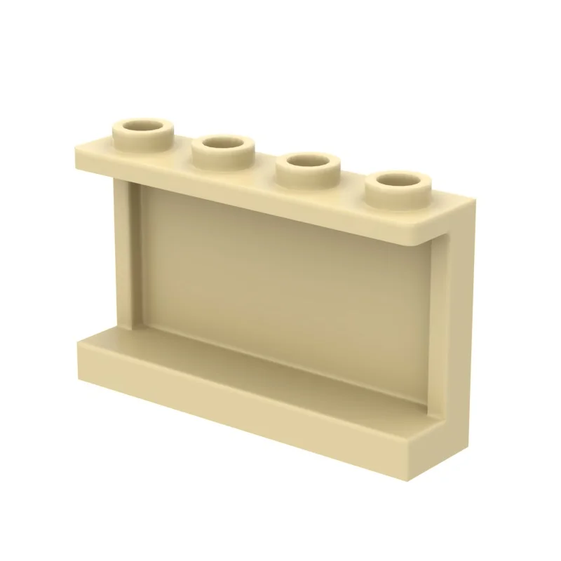 10pcs  MOC Build Block Part Wall Panel 87544 14718 74968 Creative Brick Studs Construction Accessories DIY House Modeling Window