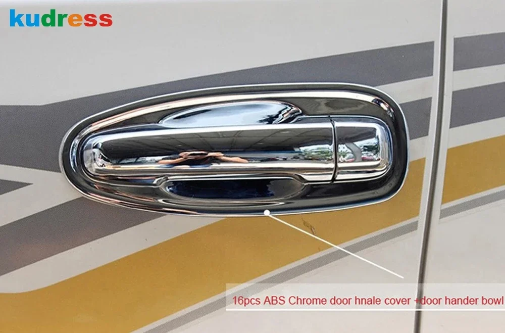 Side Door Handle Cover Trim For Toyota Prado J150 J 150 2010-2013 2014 2015 Chrome Door Handle Bowl Cup Frame Car Accessories