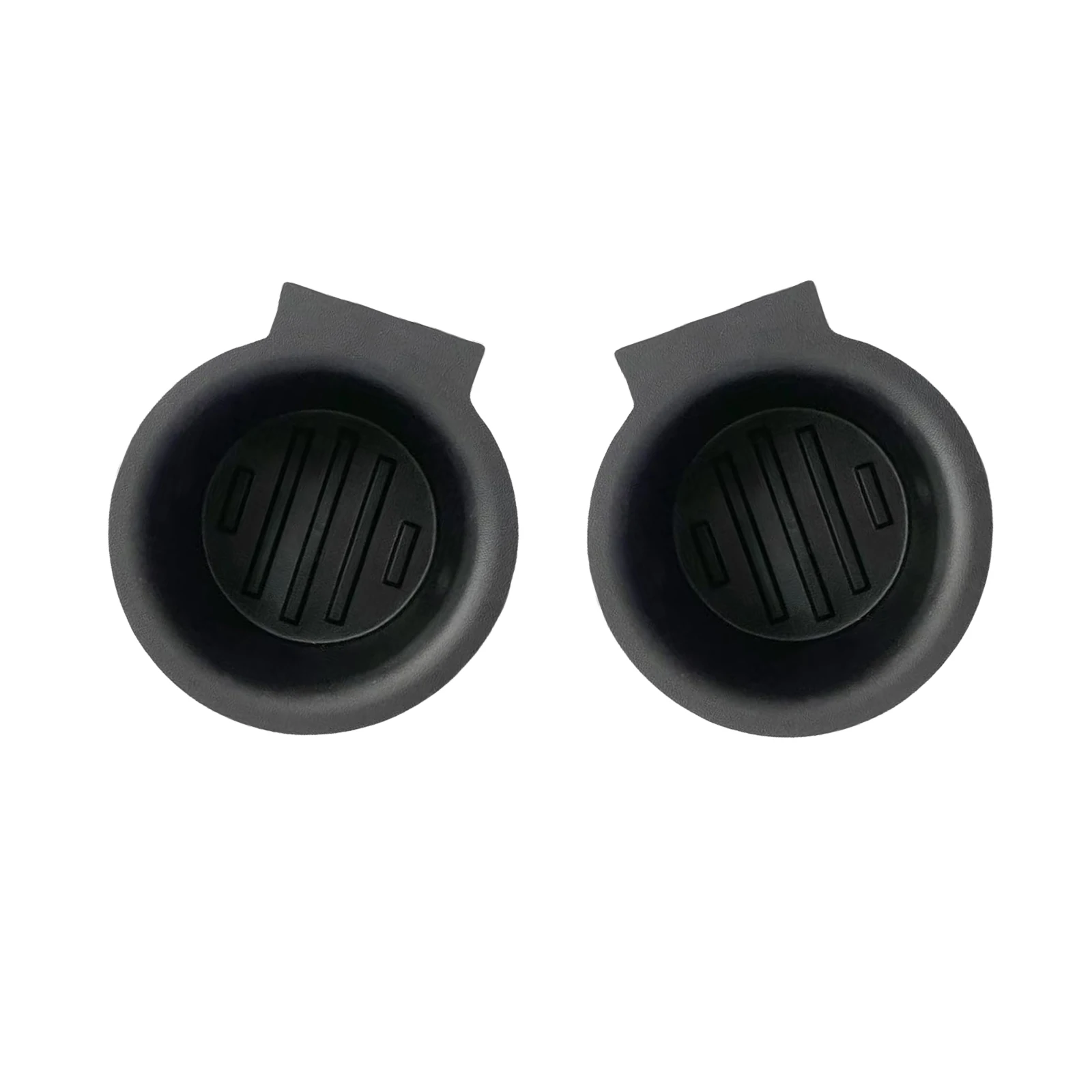 2x Console Cup Holder Inserts 9L3Z-1513562-CB For Ford F150 2009-2014 With Flow Through Console Front Drain Cup Holder Rubber