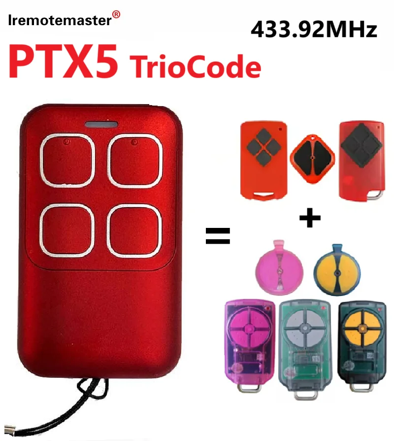 2025 NUOVO ATA PTX5 PTX-5 TrioCode GDO Porta Del Garage Telecomando Compatibile Con PTX-5 GDO 11v1/6v3/6v4/7v3/8v3/9v3