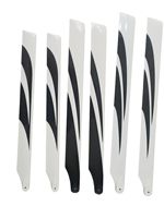 DIY RC RJX  Helicopter Main Blade 470/520/550mm Carbon Fiber Main Rotor Blade for Align 500X 550 550X TG520 Helicopter Kit
