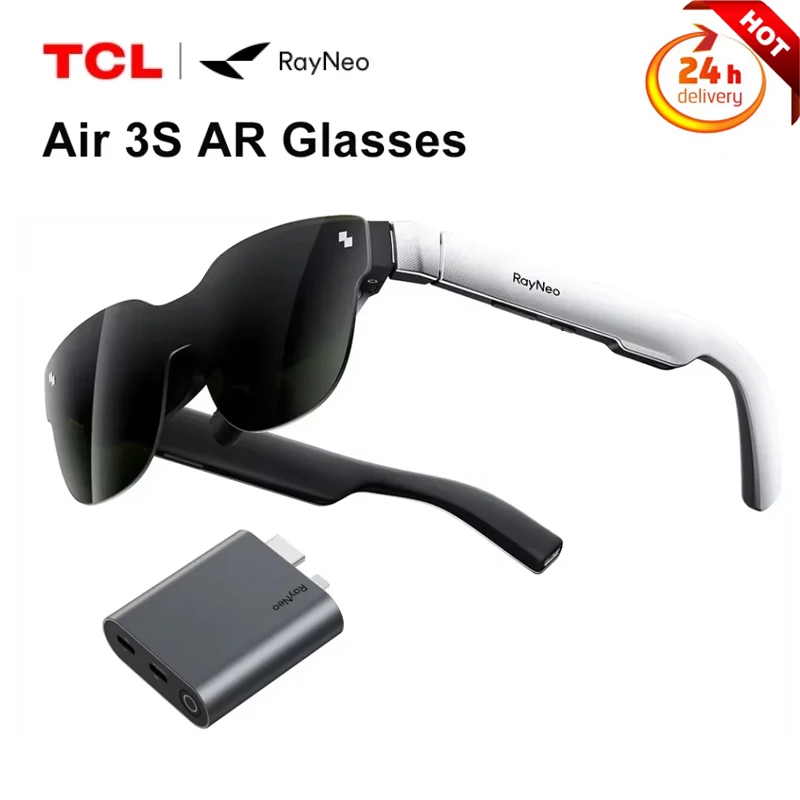 RayNeo Air 3S AR Glasses 201" Screen 650 nits 3D