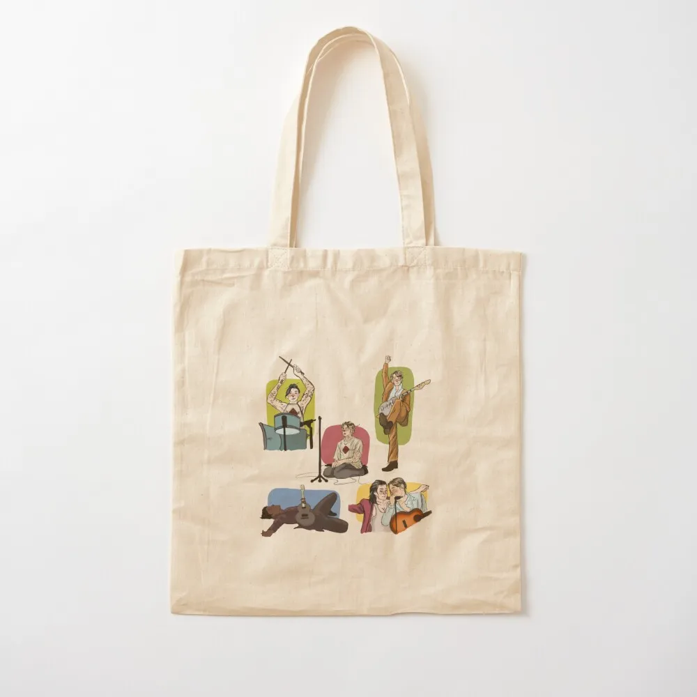 Small happy ribbon AU Tote Bag reusable shopping bags cute pouch bag Gift bag
