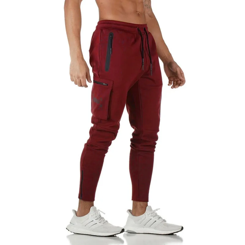 

2024 New Leisure Sports Fitness Work pants Men's camouflage fitness pants Running training pants Light board