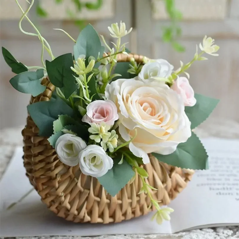 Willow Rattan Woven Wedding Ba - đánh giá và giá Wedding Hampers