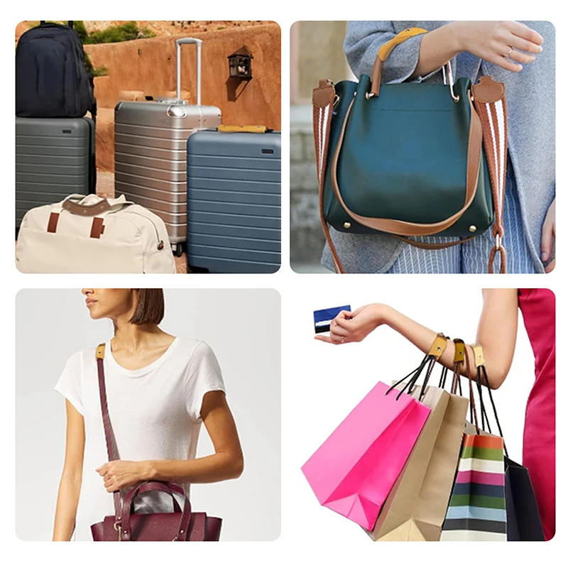 

Защитный чехол для ручки чемодана, ручка для багажа, кожаный противоударный плечевой ремень для коляски, накладка