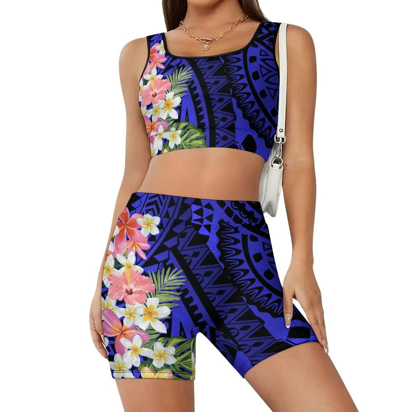 Yoga wear sports sets and Pilates training suits can be customized with personalized patterns