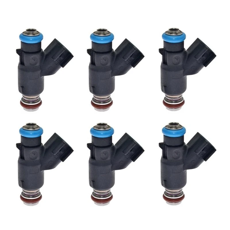 For Buick Lucerne Impala Malibu Pontiac 6X Fuel Injectors 12588610