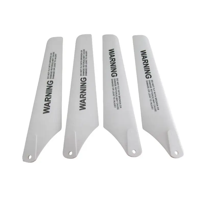 1Set RC Spare Parts For SYMA S39 Wind Leaf Fan Main Blade Props Connect Buckle Flybar Tail Blade R/C Helicopter Toy Model