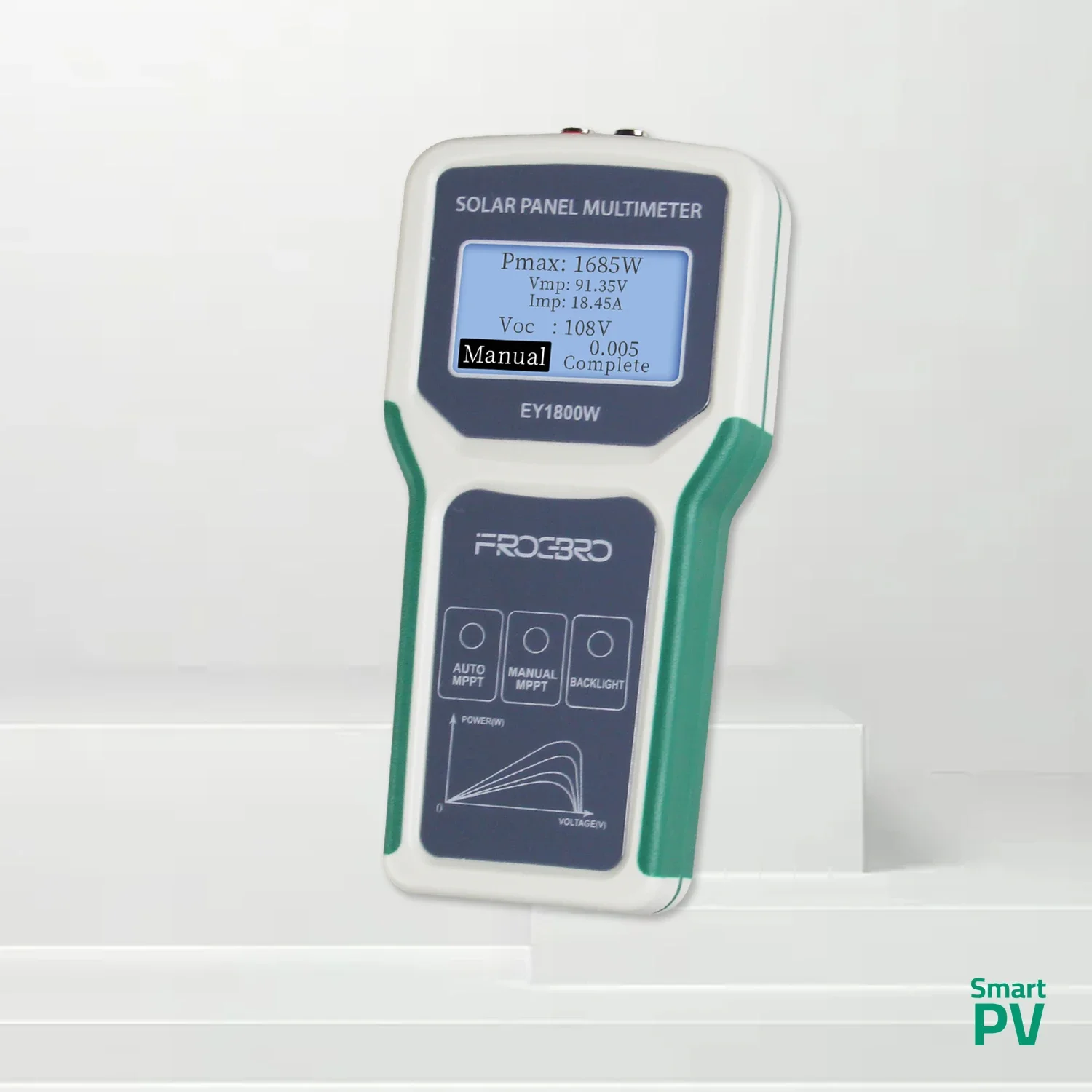 

EY1800W LCD smart MPPT solar panel pv tester multimeter energy systems solar panels VOC test power meter voltage current meter